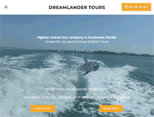 Tablet Screenshot of dreamlandertours.com